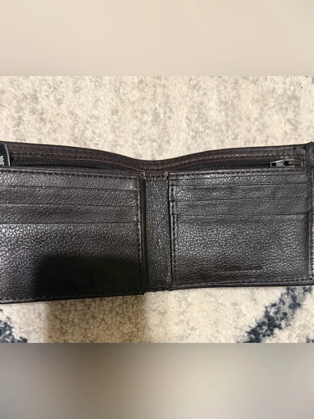 Men's Brown Leather Wallet